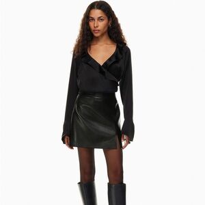 Aritzia Black Mini Skirt